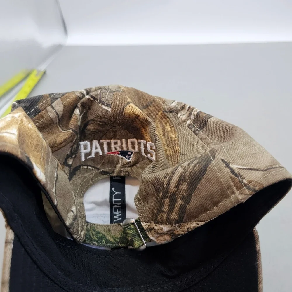 New Era 9TWENTY New England Patriots Hat Realtree Camo Adjustable NFL Cap